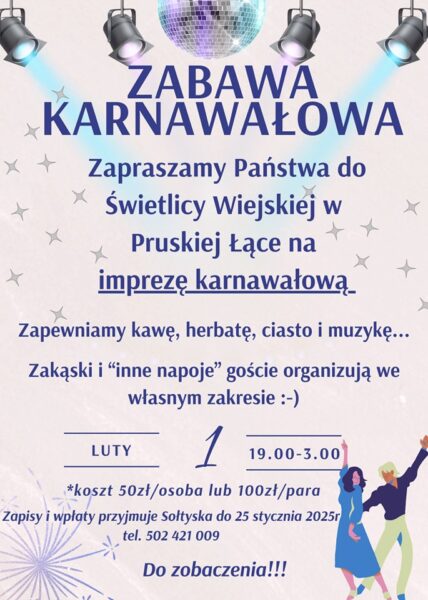 zabawa karnawałowa